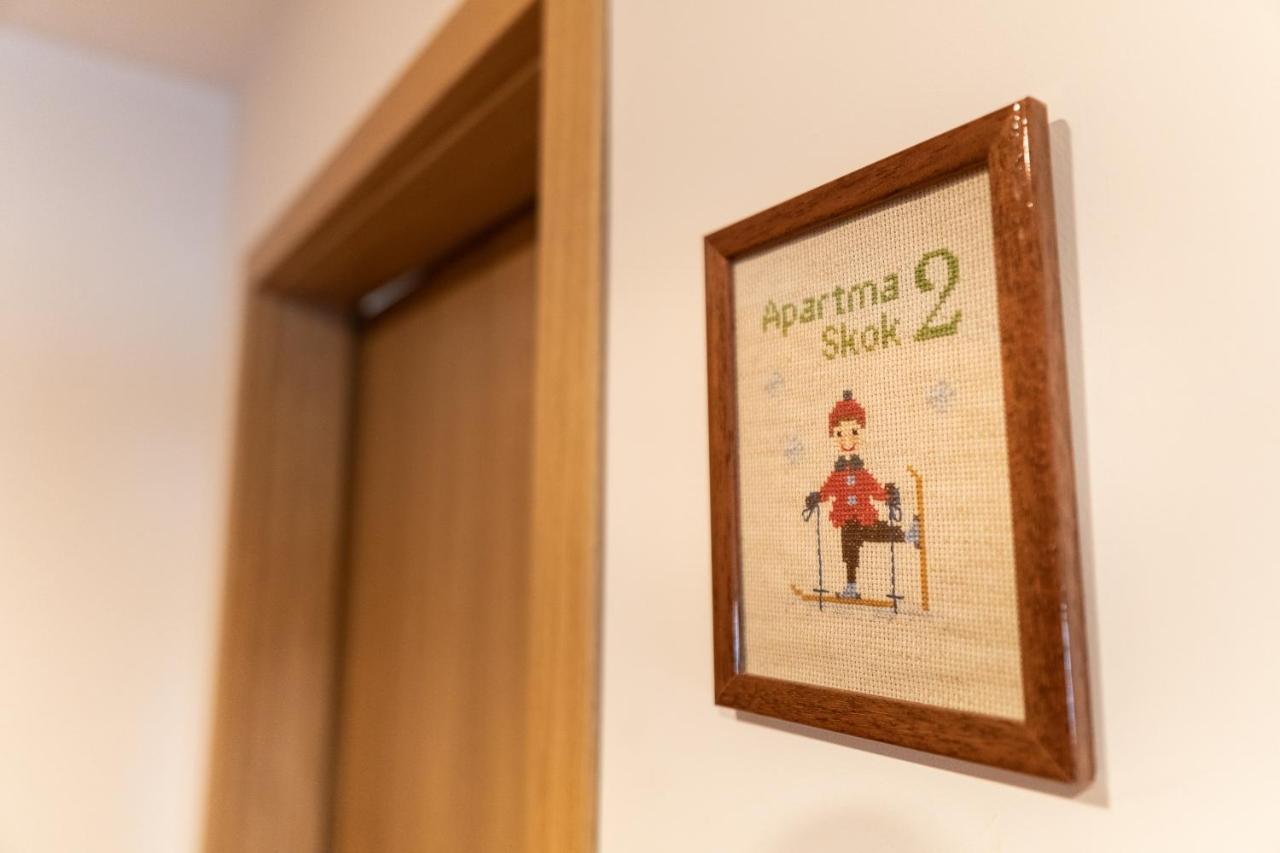 Apartments Skok With Rafting And Free Parking 보베츠 외부 사진
