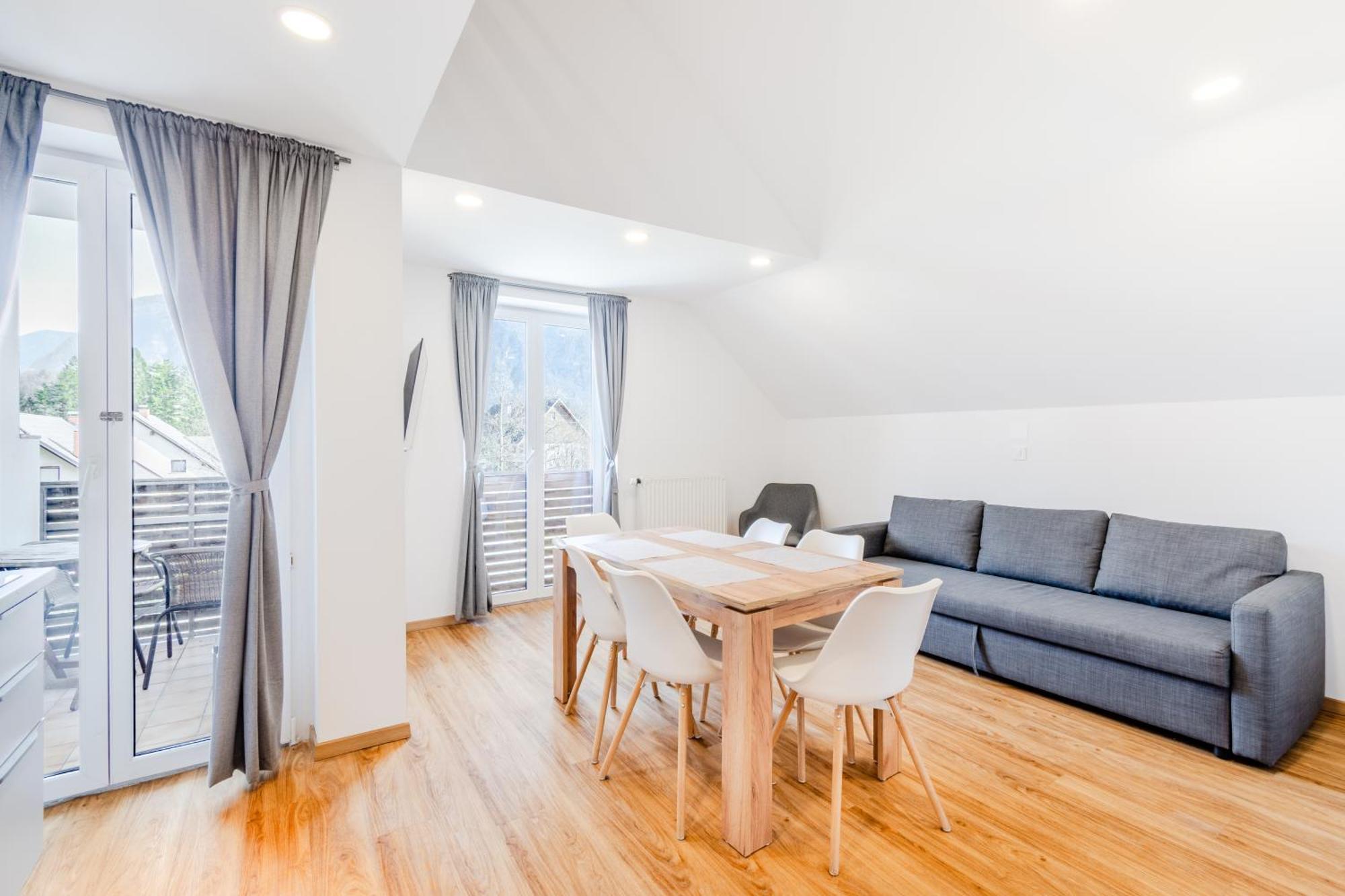 Apartments Skok With Rafting And Free Parking 보베츠 객실 사진