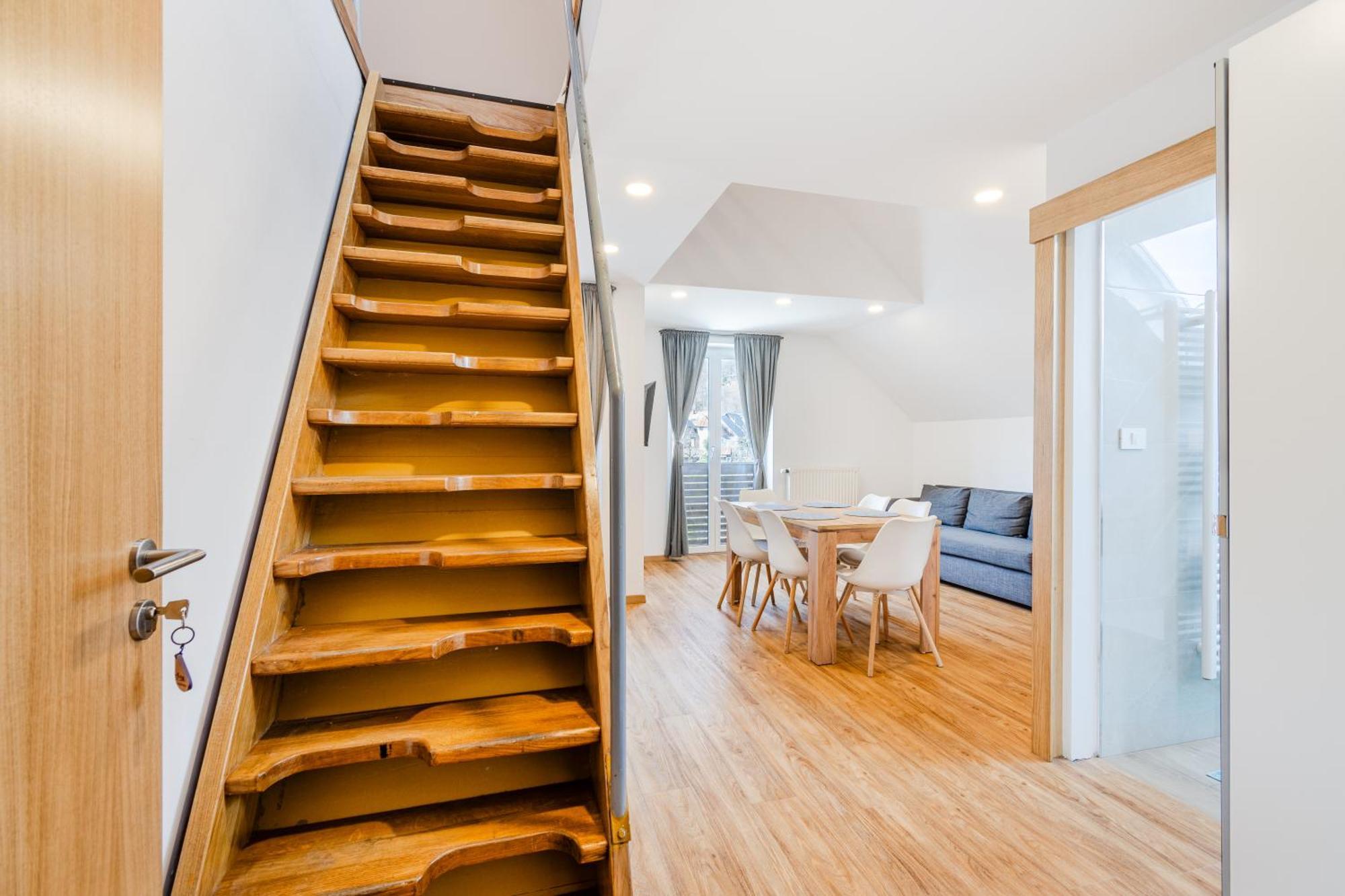 Apartments Skok With Rafting And Free Parking 보베츠 외부 사진